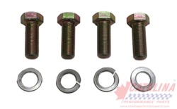 Grade 8 Plated H.T. Bolts complete with Washers (4), 1310.