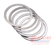 Five Assorted Stainless Steel Shims. (used with Shouldered Wear Rings.)